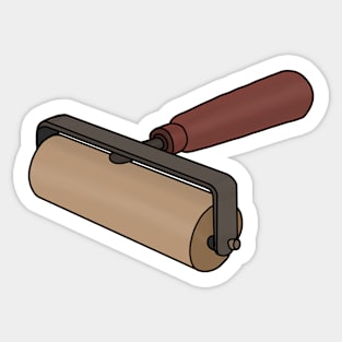 Rubber Printing Roller Tool Sticker